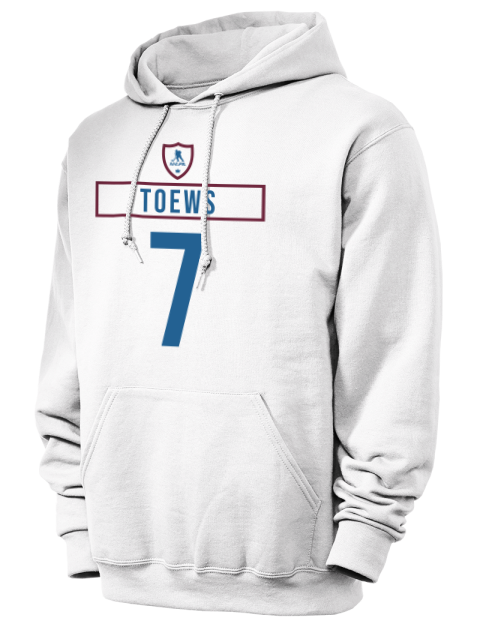 Home Jersey Devon Toews Unisex Hooded Sweatshirt | Swagsta