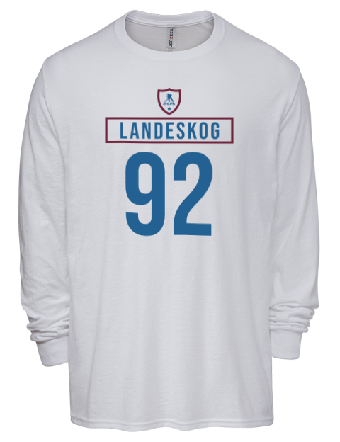 Home Jersey Gabriel Landeskog Men's Premium Blend Long Sleeve-T-Shirt | Swagsta