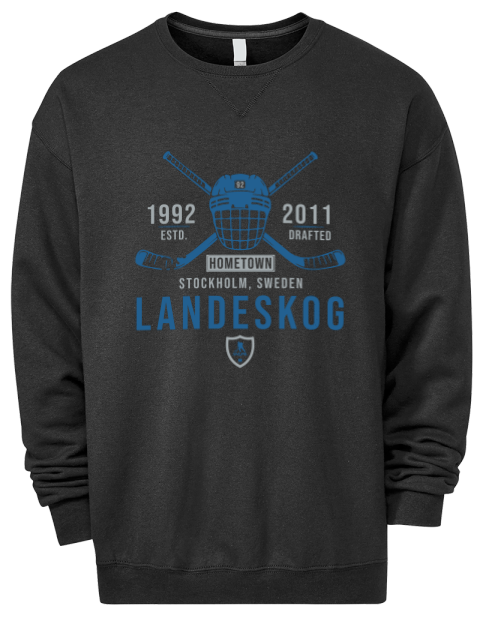 Heritage Gabriel Landeskog Premium Unisex Crewneck Sweatshirt | Swagsta