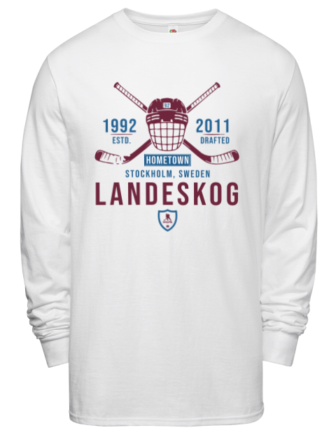 Classic Heritage Gabriel Landeskog Men's Long-Sleeve T-Shirt | Swagsta