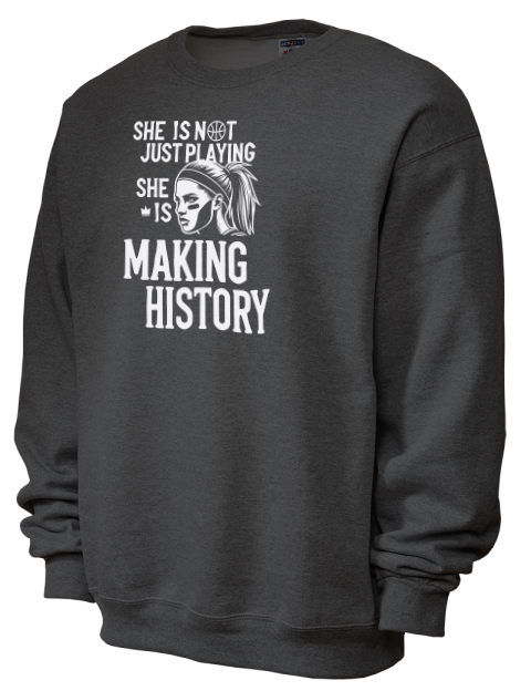 Making History She Got Game Unisex Crewneck Sweatshirt | Swagsta