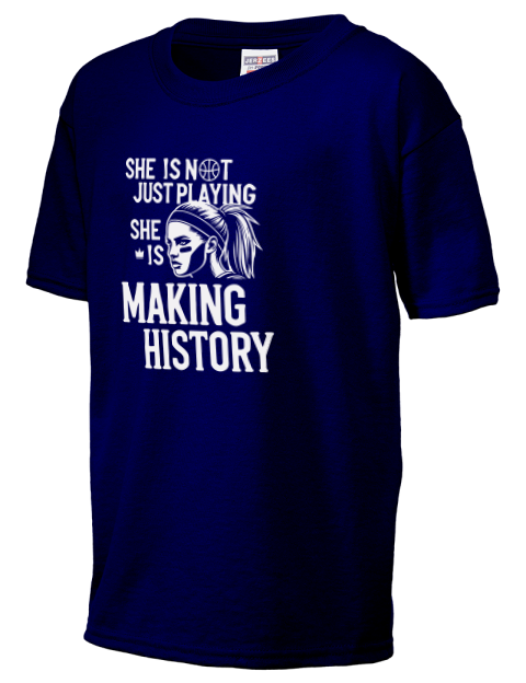 Making History She Got Game Youth T-Shirt | Swagsta