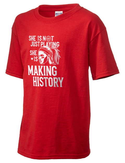 Making History She Got Game Youth T-Shirt | Swagsta