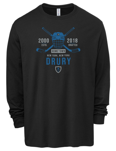 Heritage Jack Drury Men's Premium Blend Long Sleeve-T-Shirt | Swagsta