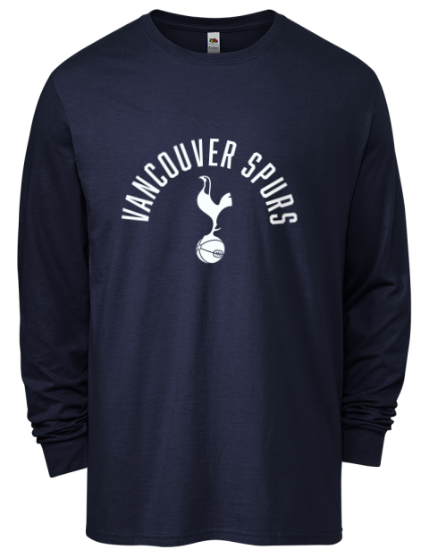 Arched Edition Vancouver Spurs Men's Long-Sleeve T-Shirt | Swagsta