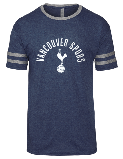 Arched Edition Vancouver Spurs Men's Tri-Blend T-Shirt | Swagsta