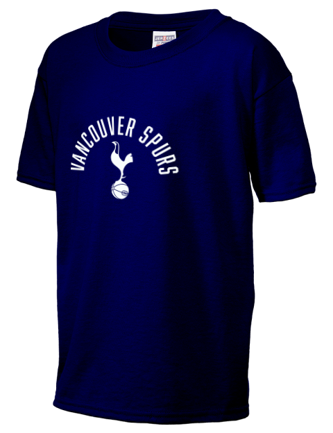 Arched Edition Vancouver Spurs Youth T-Shirt | Swagsta