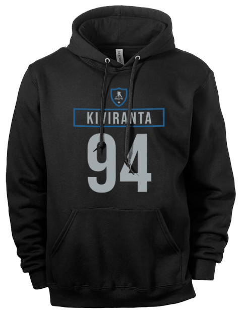 Away Jersey Joel Kiviranta Eco Premium Unisex Hooded Sweatshirt | Swagsta