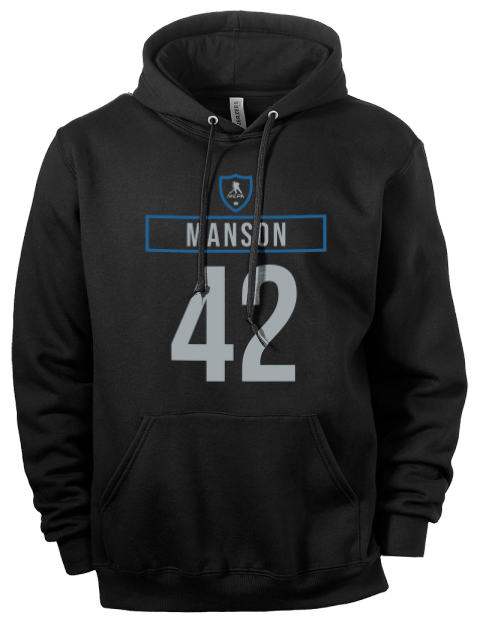 Away Jersey Josh Manson Eco Premium Unisex Hooded Sweatshirt | Swagsta
