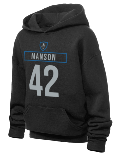 Away Jersey Josh Manson Youth Hooded Sweatshirt | Swagsta