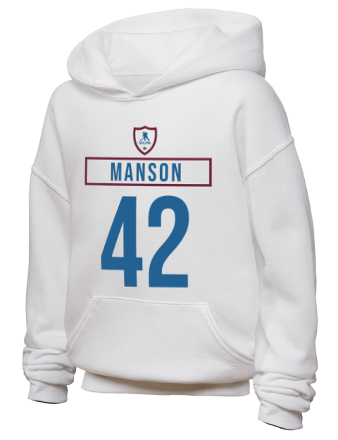 Home Jersey Josh Manson Youth Hooded Sweatshirt | Swagsta