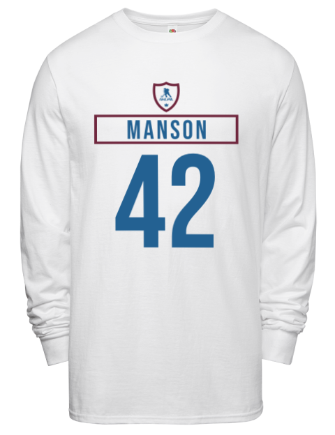 Home Jersey Josh Manson Men's Long-Sleeve T-Shirt | Swagsta