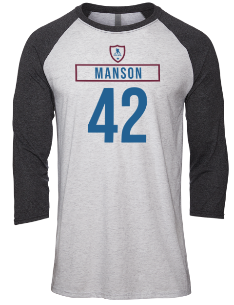 Home Jersey Josh Manson Unisex Premium Three-Quarter Raglan T-Shirt | Swagsta