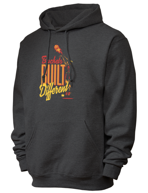 Buckets Built Different She Got Game Unisex Hooded Sweatshirt | Swagsta