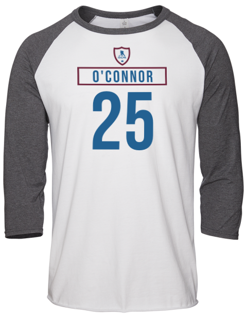Home Jersey Logan Oconnor Unisex Premium Three-Quarter Raglan T-Shirt | Swagsta