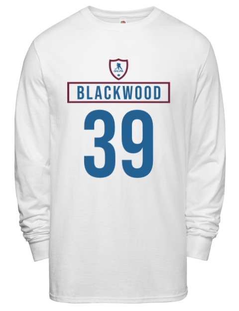 Home Jersey Mackenzie Blackwood Men's Long-Sleeve T-Shirt | Swagsta