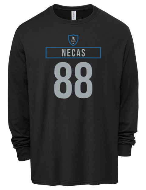 Away Jersey Martin Necas Men's Premium Blend Long Sleeve-T-Shirt | Swagsta