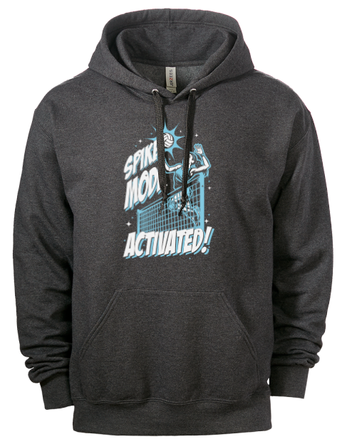 Spike Mode Activated She Got Game Eco Premium Unisex Hooded Sweatshirt | Swagsta