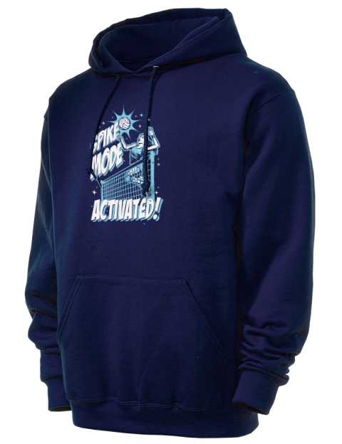 Spike Mode Activated She Got Game Unisex Hooded Sweatshirt | Swagsta