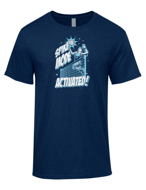 Spike Mode Activated She Got Game Premium Ring-Spun Cotton Unisex T-Shirt | Swagsta