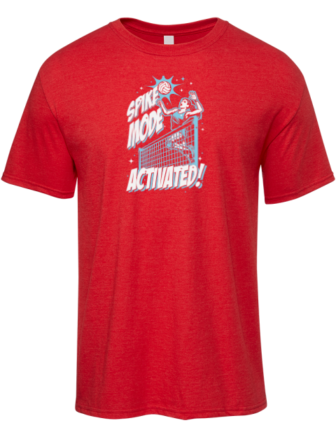 Spike Mode Activated She Got Game Premium Ring-Spun Cotton Unisex T-Shirt | Swagsta