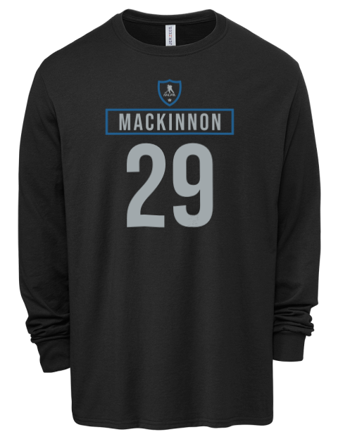 Away Jersey Nathan Mackinnon Men's Premium Blend Long Sleeve-T-Shirt | Swagsta