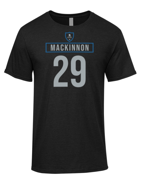 Away Jersey Nathan Mackinnon Premium Ring-Spun Cotton Unisex T-Shirt | Swagsta