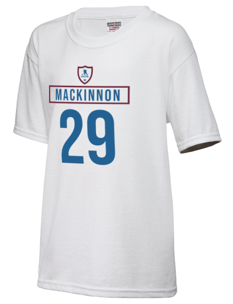 Home Jersey Nathan Mackinnon Youth T-Shirt | Swagsta