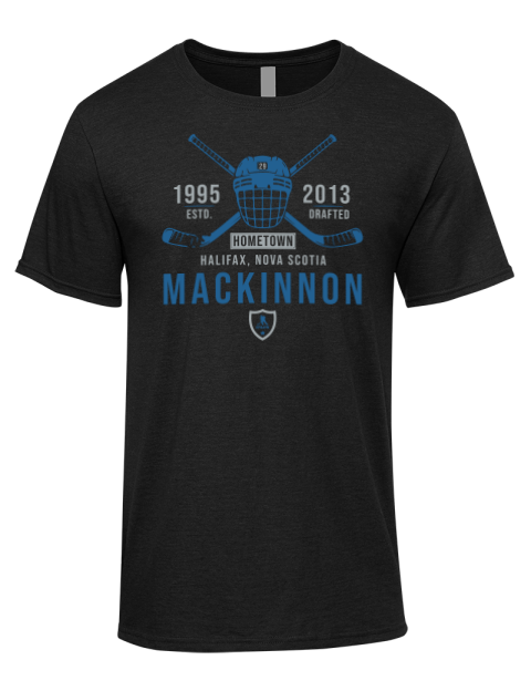Classic Heritage Nathan Mackinnon Premium Ring-Spun Cotton Unisex T-Shirt | Swagsta