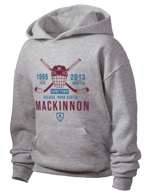Classic Heritage Nathan Mackinnon Youth Hooded Sweatshirt | Swagsta