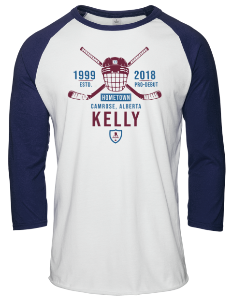 Classic Heritage Parker Kelly Unisex Premium Three-Quarter Raglan T-Shirt | Swagsta