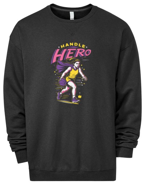 Handle Hero She Got Game Premium Unisex Crewneck Sweatshirt | Swagsta