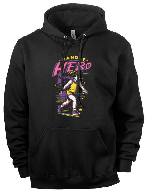 Handle Hero She Got Game Eco Premium Unisex Hooded Sweatshirt | Swagsta