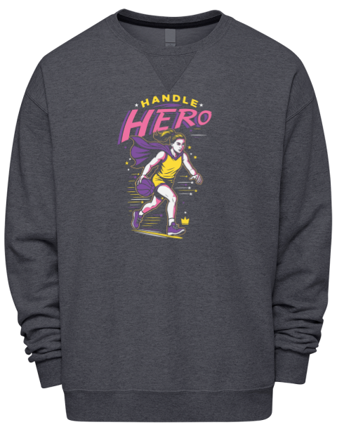 Handle Hero She Got Game Premium Unisex Crewneck Sweatshirt | Swagsta