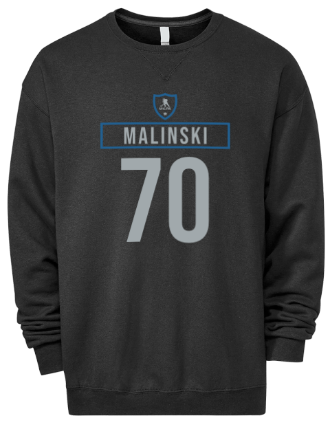 Away Jersey Sam Malinski Premium Unisex Crewneck Sweatshirt | Swagsta
