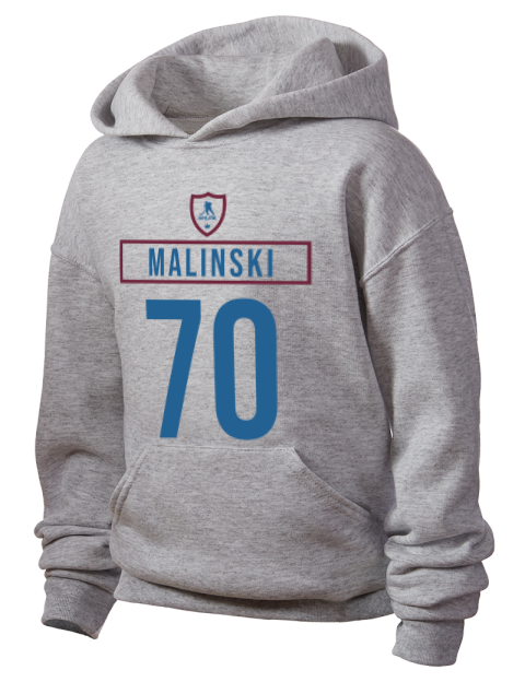 Home Jersey Sam Malinski Youth Hooded Sweatshirt | Swagsta