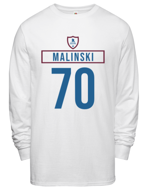 Home Jersey Sam Malinski Men's Long-Sleeve T-Shirt | Swagsta