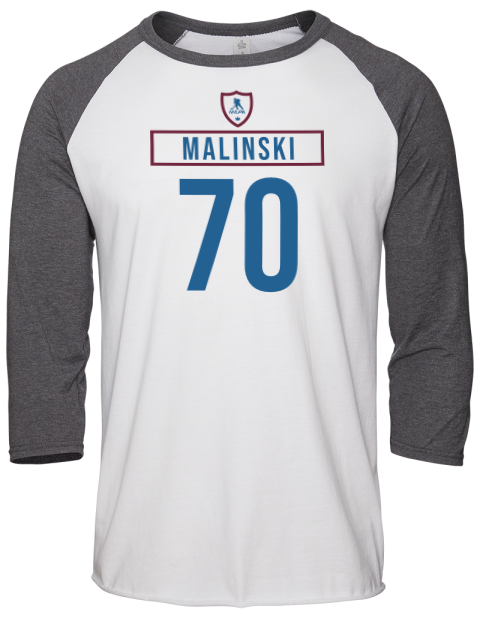 Home Jersey Sam Malinski Unisex Premium Three-Quarter Raglan T-Shirt | Swagsta