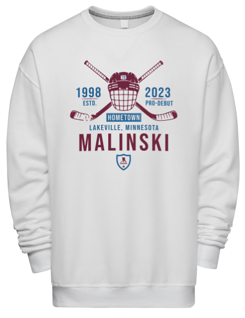 Classic Heritage Sam Malinski Premium Unisex Crewneck Sweatshirt | Swagsta