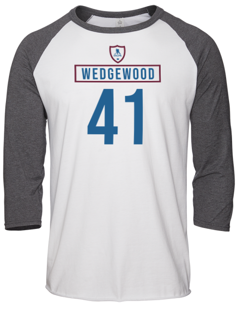 Home Jersey Scott Wedgewood Unisex Premium Three-Quarter Raglan T-Shirt | Swagsta