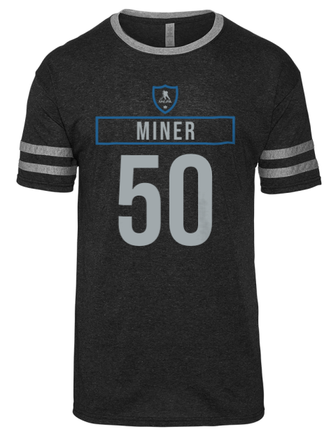 Away Jersey Trent Miner Men's Tri-Blend T-Shirt | Swagsta