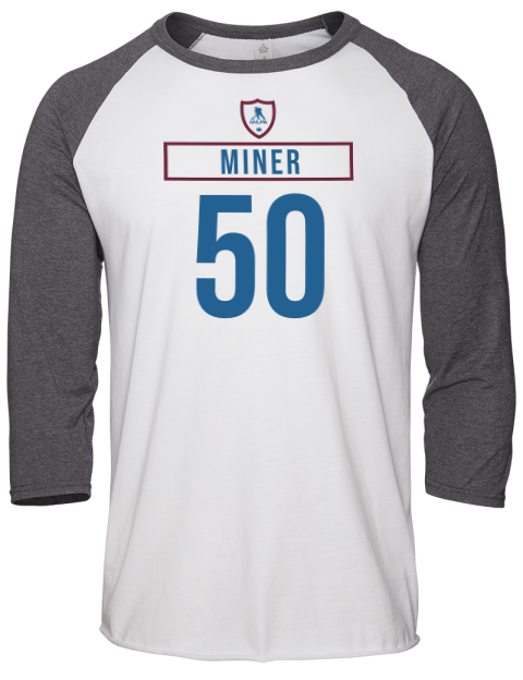 Home Jersey Trent Miner Unisex Premium Three-Quarter Raglan T-Shirt | Swagsta