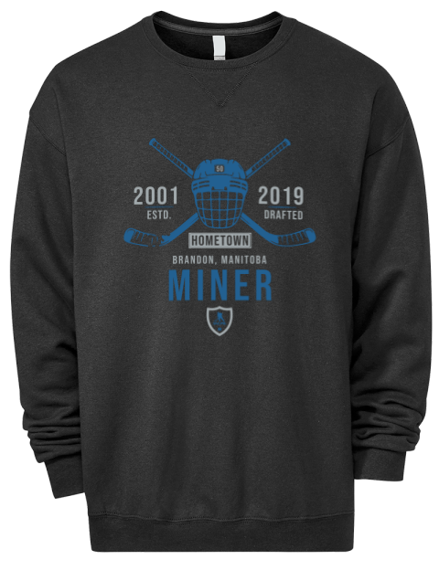 Classic Heritage Trent Miner Premium Unisex Crewneck Sweatshirt | Swagsta