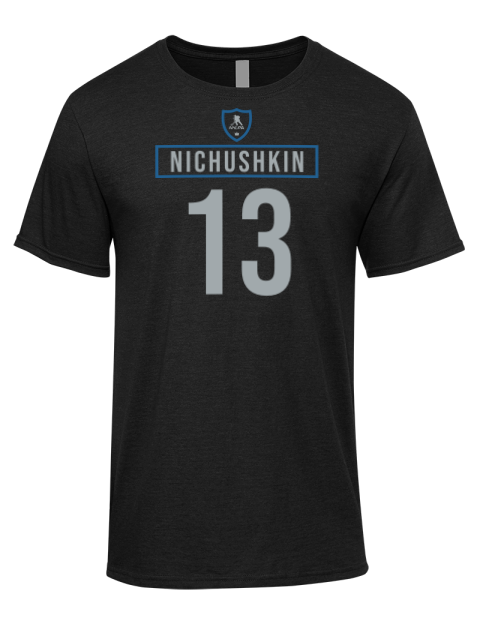 Away Jersey Valeri Nichushkin Premium Ring-Spun Cotton Unisex T-Shirt | Swagsta