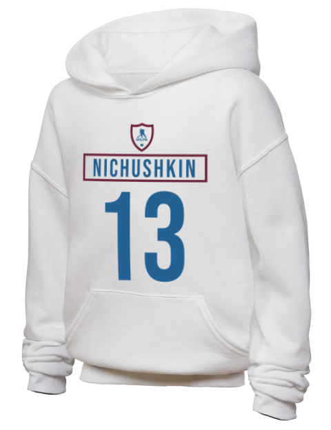 Home Jersey Valeri Nichushkin Youth Hooded Sweatshirt | Swagsta