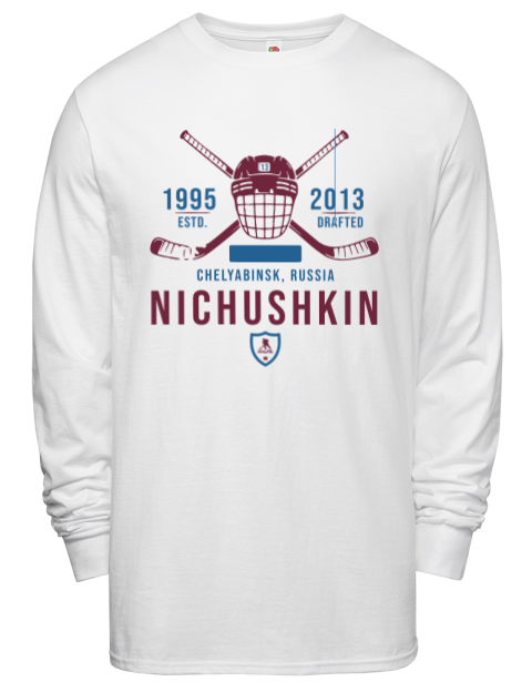 Classic Heritage Valeri Nichushkin Men's Long-Sleeve T-Shirt | Swagsta