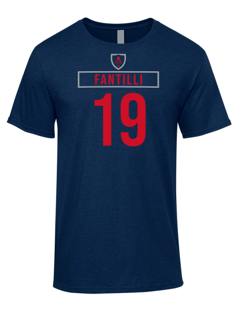 Away Jersey Adam Fantilli Premium Ring-Spun Cotton Unisex T-Shirt | Swagsta