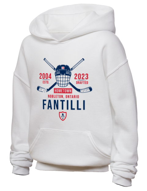 Classic Heritage Adam Fantilli Youth Hooded Sweatshirt | Swagsta