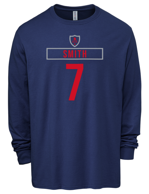 Away Jersey Brendan Smith Men's Premium Blend Long Sleeve-T-Shirt | Swagsta