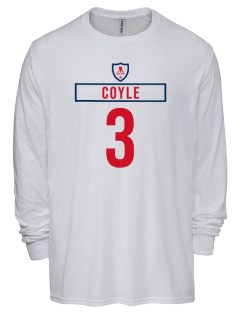 Home Jersey Charlie Coyle Men's Premium Blend Long Sleeve-T-Shirt | Swagsta